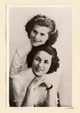 Duo Helma & Selma in 1950.