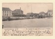 Het lossen van schepen aan het Bassin omstreeks 1900