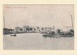 De Zuid-Willemsvaart en het Bassin, met rechts opde achtergrond de oude Stadsbrug omstreeks 1905