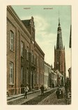 De Beekstraat omstreeks 1903, maar nu in kleur