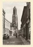 De Beekstraat met zicht op de St. Martinustoren, begin jaren 60.