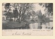 Kasteelsgracht met Ruïne omstreeks 1900.