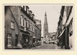 Langstraat met de St. Martinustoren in 1938.