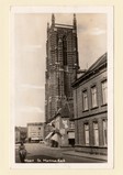St. Martinuskerk, gezien vanuit de langstraat, 1950