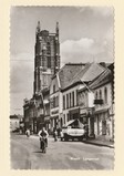 Langstraat en St. Martinus Kerktoren midden jaren 50