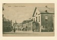 Gezicht in de Langstraat, links Café Het Bruine Paard en rechts Het Stadhuis rond 1912.