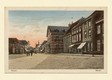 Markt met zicht op de Langstraat omstreeks 1915.