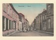 De Maasstraat, gezien vanaf de hoek Markt/Langstraat omstreeks 1912