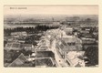 Weert in vogelvlucht, de Langstraat en in de verte het Station, gezien vanaf de St. Martinustoren omstreeks 1915.