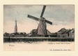 Een vroege Ansichtkaart in kleur. Gezicht op Weert vanaf Station, met de 'Clercx' molen, de St. Martinustoren en rechts de Dries, de huidige Stationsstraat begin 1900.