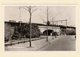 De Stationstunnel, gezien vanaf de Louis Regoutstraat rond 1950